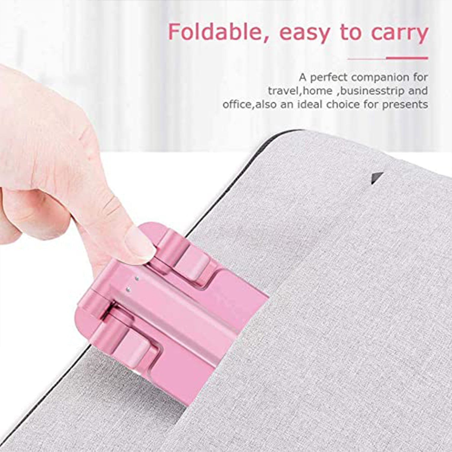 6636 Desktop Cell Phone Stand Phone Holder with mirror Full 3-Way Adjustable Phone Stand for Desk Height + Angles Perfect As Desk Organizers and Accessories. DeoDap 6636 Desktop Cell Phone Stand Phone Holder with mirror Full 3-Way Adjustable Phone Stand for Desk Height + Angles Perfect As Desk Organizers and Accessories. DeoDap